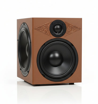 Chesky Audio LC1 Bookshelf Speakers -Color Edition - Brown