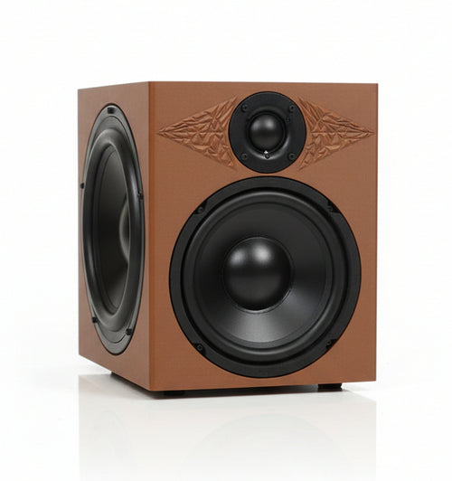 Chesky Audio LC1 Bookshelf Speakers -Color Edition - Brown
