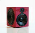 Chesky Audio LC1 Bookshelf Monitor - Color Edition. - Red -  3D Printed Advanced Sound Speakers - Best Speaker of 2025 - The Absolute Sound Editors Choice Award Winner 2026 - Future Audiophile Best Gear Award Winner.